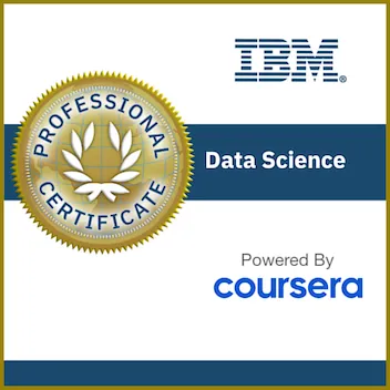IBM Data Science Professional Certificate badge